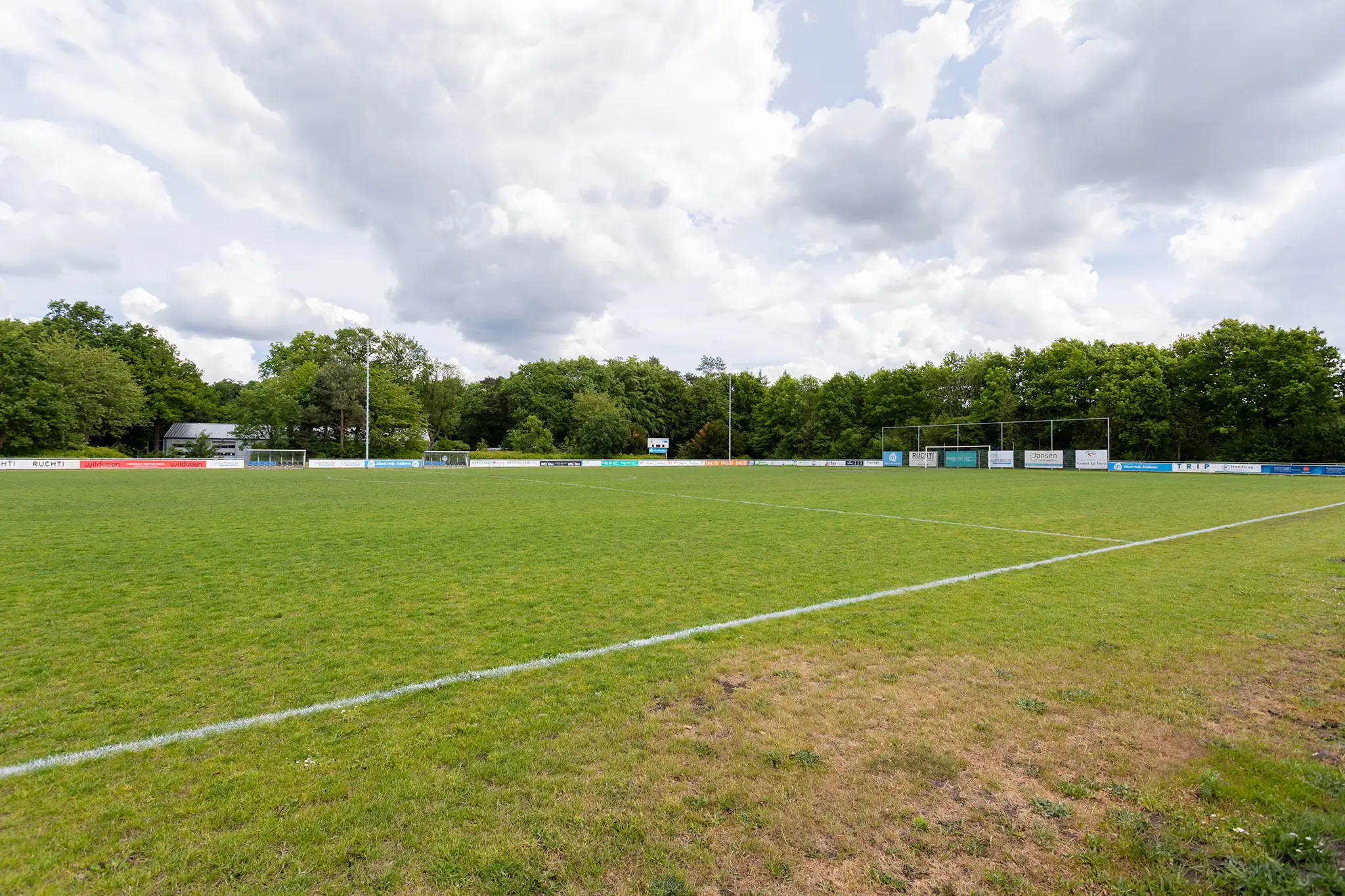 BSO Buitenspel voetbalveld Het voetbaldveld van FC Zuidlaren bij BSO Buitenspel