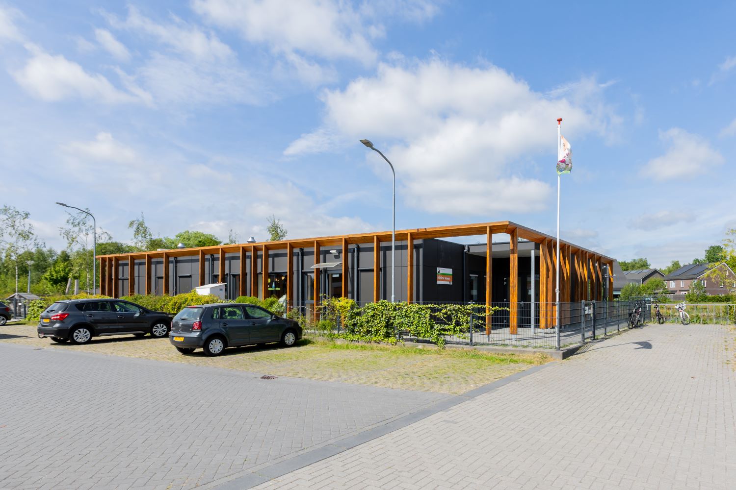 Kleine veen en woelmuizen ingang