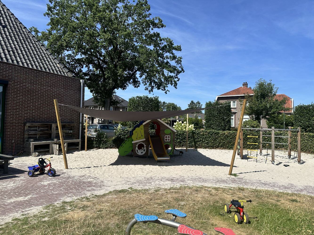 ZoBlij tuin spelen ZoBlij speeltuin kinderdagopvang peuterspeelgroep
